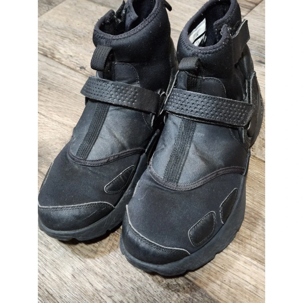 🔥RARE🔥Air Jordan Trunner LX High Triple Black 8.5 High Hi Top Zip Basketball